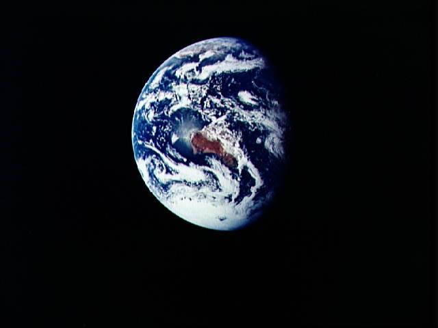 an earth image from Apollo 17 - http://www.ksc.nasa.gov/mirrors/images/html/as17.htm